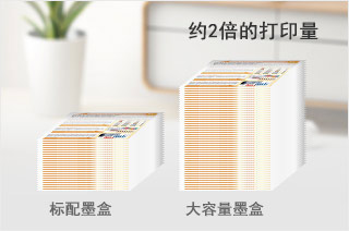 大容量独立式墨水盒